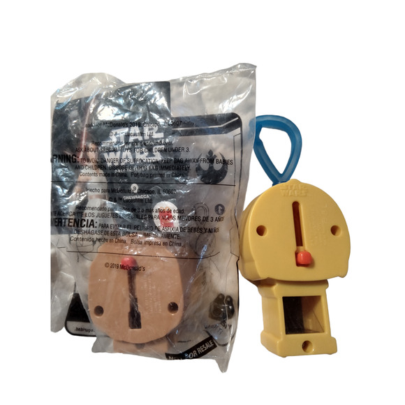 2019 McDonald's Star Wars Rise of Skywalker Chewbacca & C3PO - Picture 3 of 3